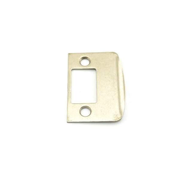 Schlage Commercial 10095619 Square Corner Full Lip Deadbolt Strike Satin Nickel Finish Main image
