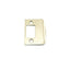Schlage Commercial 10095619 Square Corner Full Lip Deadbolt Strike Satin Nickel Finish