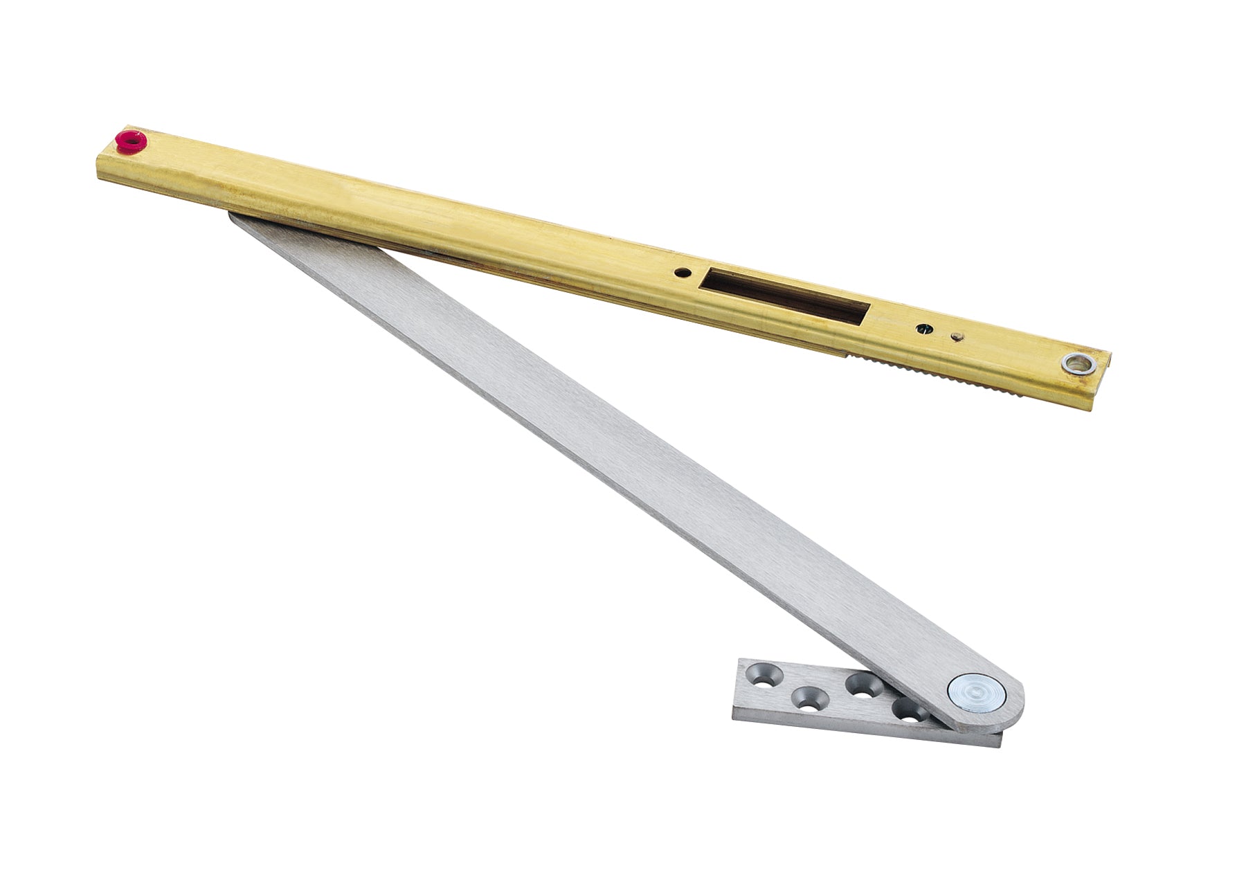 Glynn Johnson 103S32D Heavy Duty Size 3 Concealed Overhead Stop Satin Stainless Steel Finish Main image