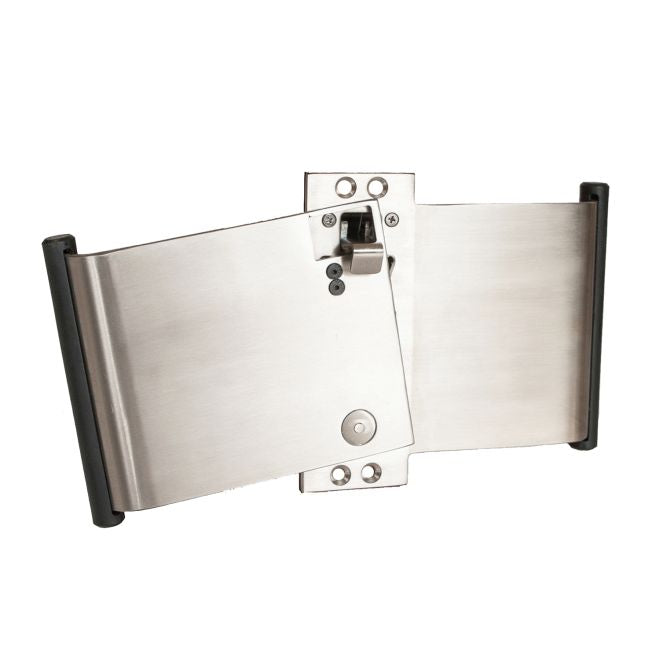 Trimco 1069FPARH3630 Right Hand ADA Full Privacy Pocket Door Pull for Frame Size A 4-3/4" to 5-1/2" Satin Stainless Steel Finish Main image