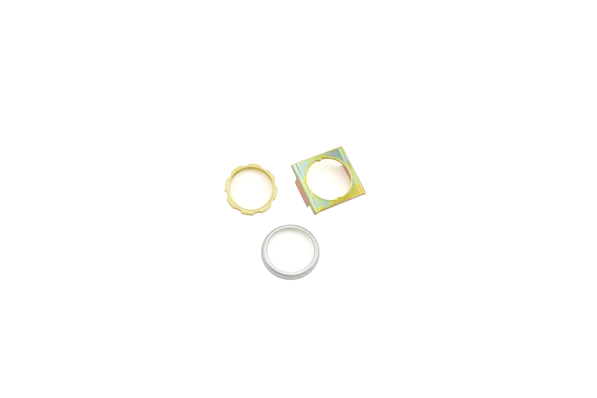 Von Duprin 10781326D Cylinder Dogging and Signal Switch Cylinder Mounting Kit; 626 Satin Chrome Finish