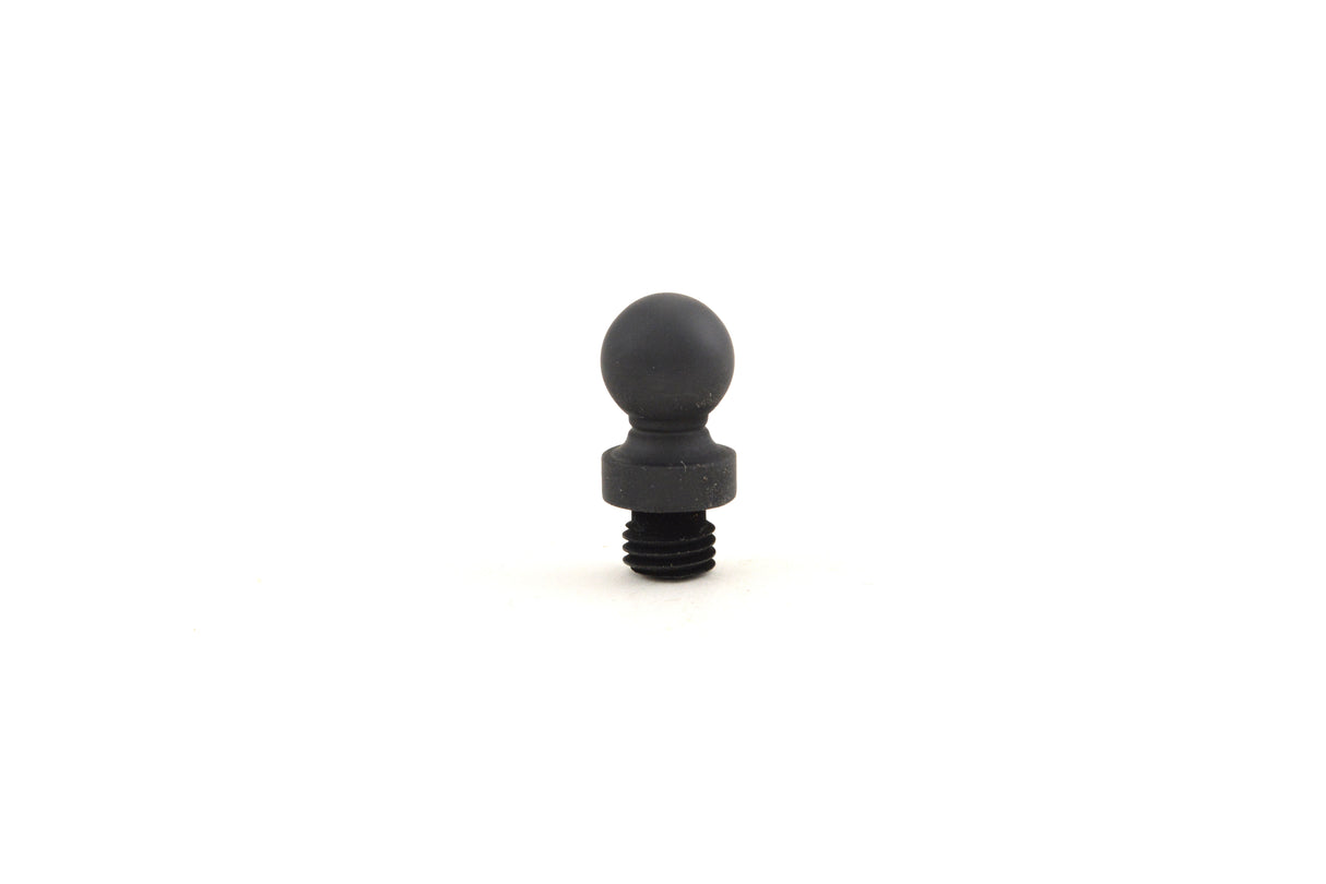 Baldwin 1080190I Ball Tip for Radius Corner Hinge (2/SET) Satin Black Finish
