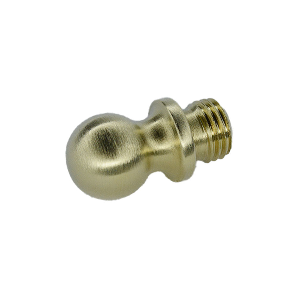 Baldwin 1090044I Ball Tip for Square Corner Hinge (2/SET) Lifetime Satin Brass Finish