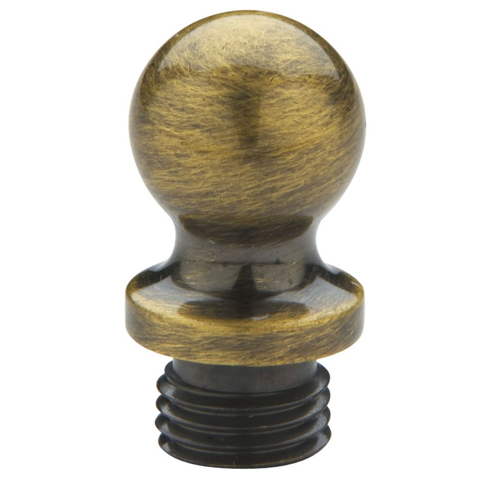 Baldwin 1090050I Ball Tip for Square Corner Hinge (2/SET) Antique Brass Finish