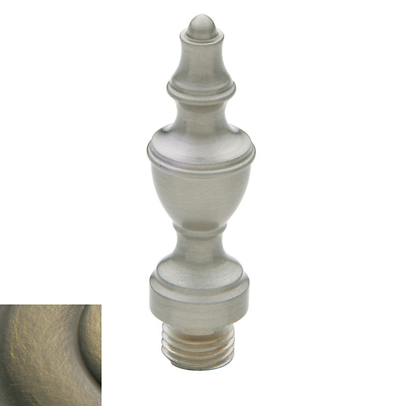 Baldwin 1091050I Urn Tip for Square Corner Hinge (2/SET) Antique Brass Finish