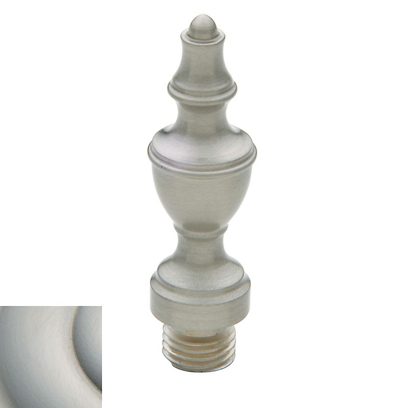Baldwin 1091056I Urn Tip for Square Corner Hinge (2/SET) Lifetime Satin Nickel Finish