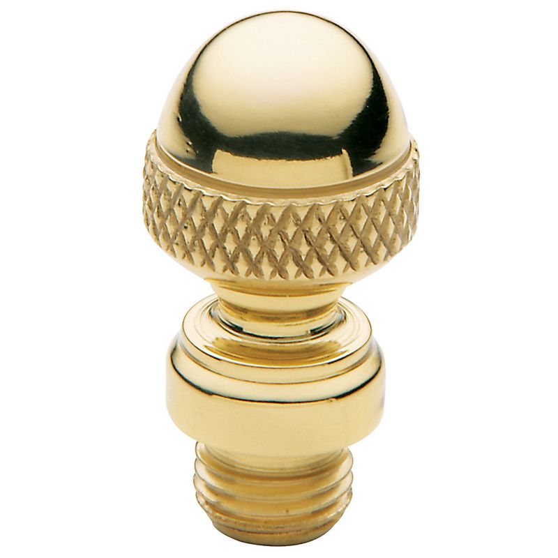 Baldwin 1092003I Acorn Tip for Square Corner Hinge (2/SET) Lifetime Brass Finish