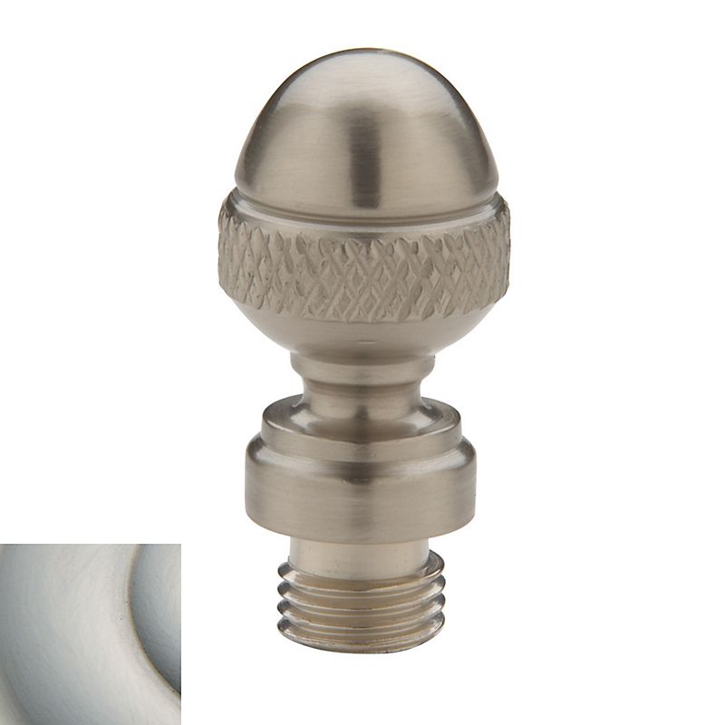 Baldwin 1092056I Acorn Tip for Square Corner Hinge (2/SET) Lifetime Satin Nickel Finish
