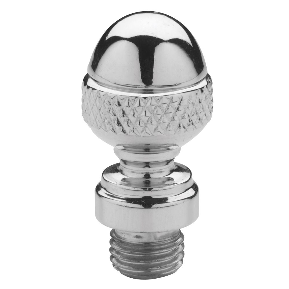 Baldwin 1092260I Acorn Tip for Square Corner Hinge (2/SET) Bright Chrome Finish