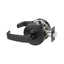 Sargent 10XG05LLBSP Entry Office (F109) Cylindrical Lever Lock Grade 1 with L Lever and L Rose with LA Keyway KD and ASA Strike Black Suede Powder Coat Finish