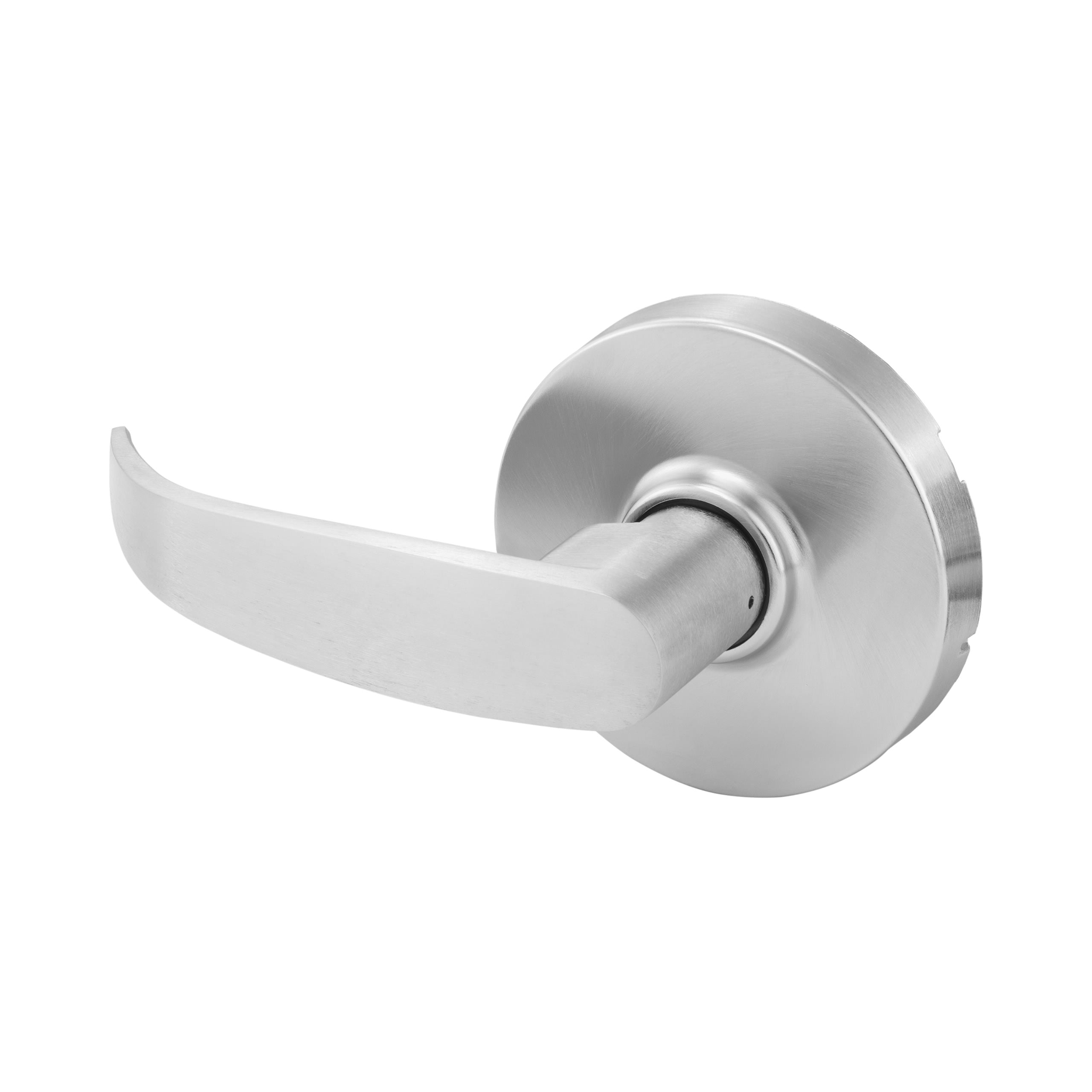 Sargent 10XU93LP26D Single Dummy Lever Pull Grade 1 with P Lever and L Rose Satin Chrome Finish Main image