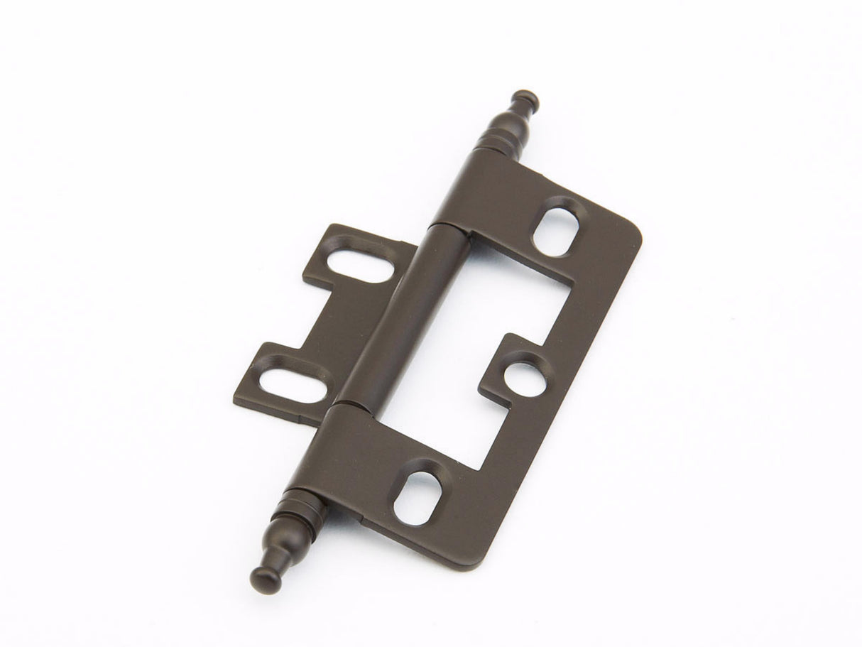 Schaub 1100M-10B Minaret Tip Non-Mortise Cabinet Hinge Oil Rubbed Bronze Finish
