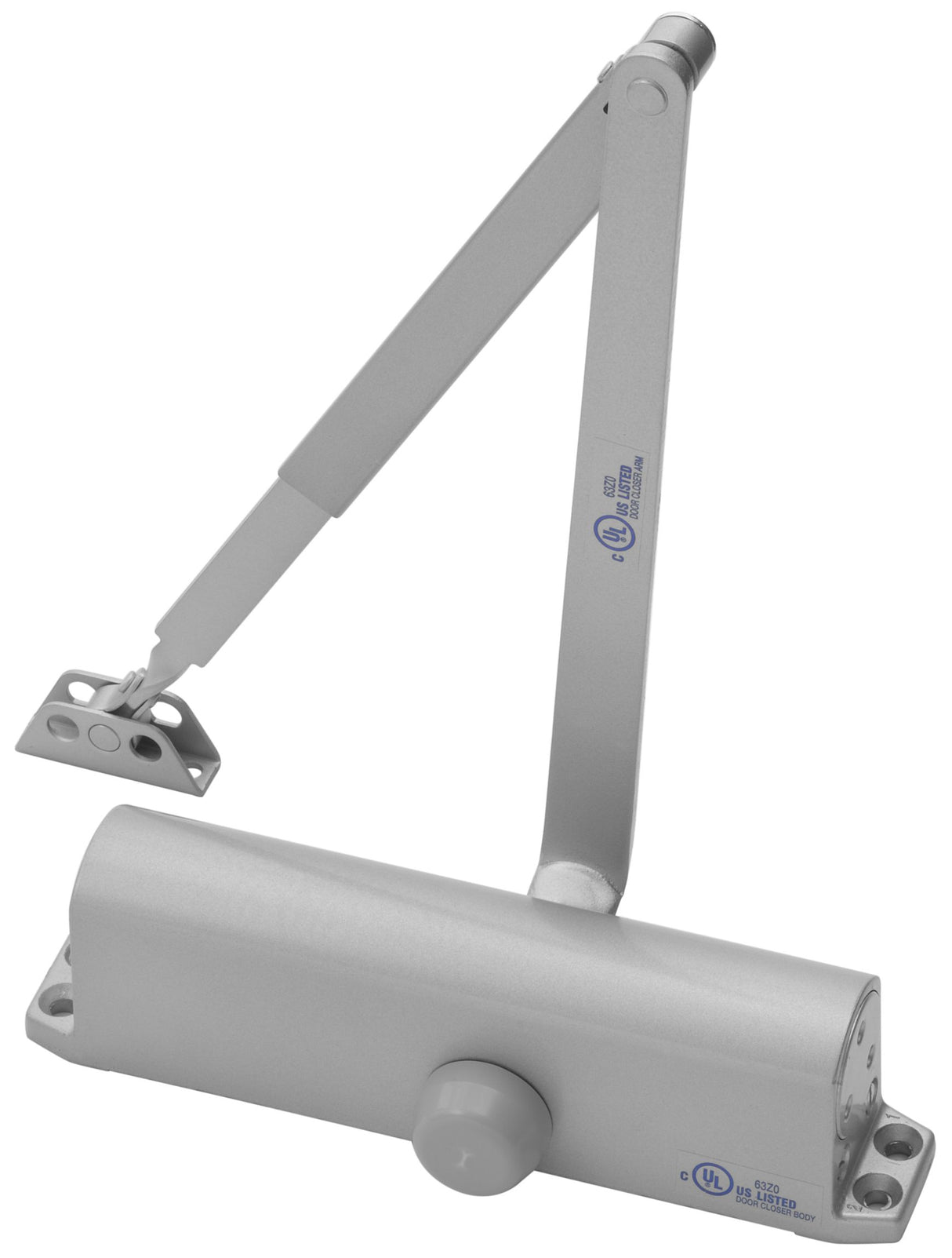 ASSA Abloy Accentra 1101BF689 Multi Size Non Hold Open Door Closer 689 Aluminum Finish