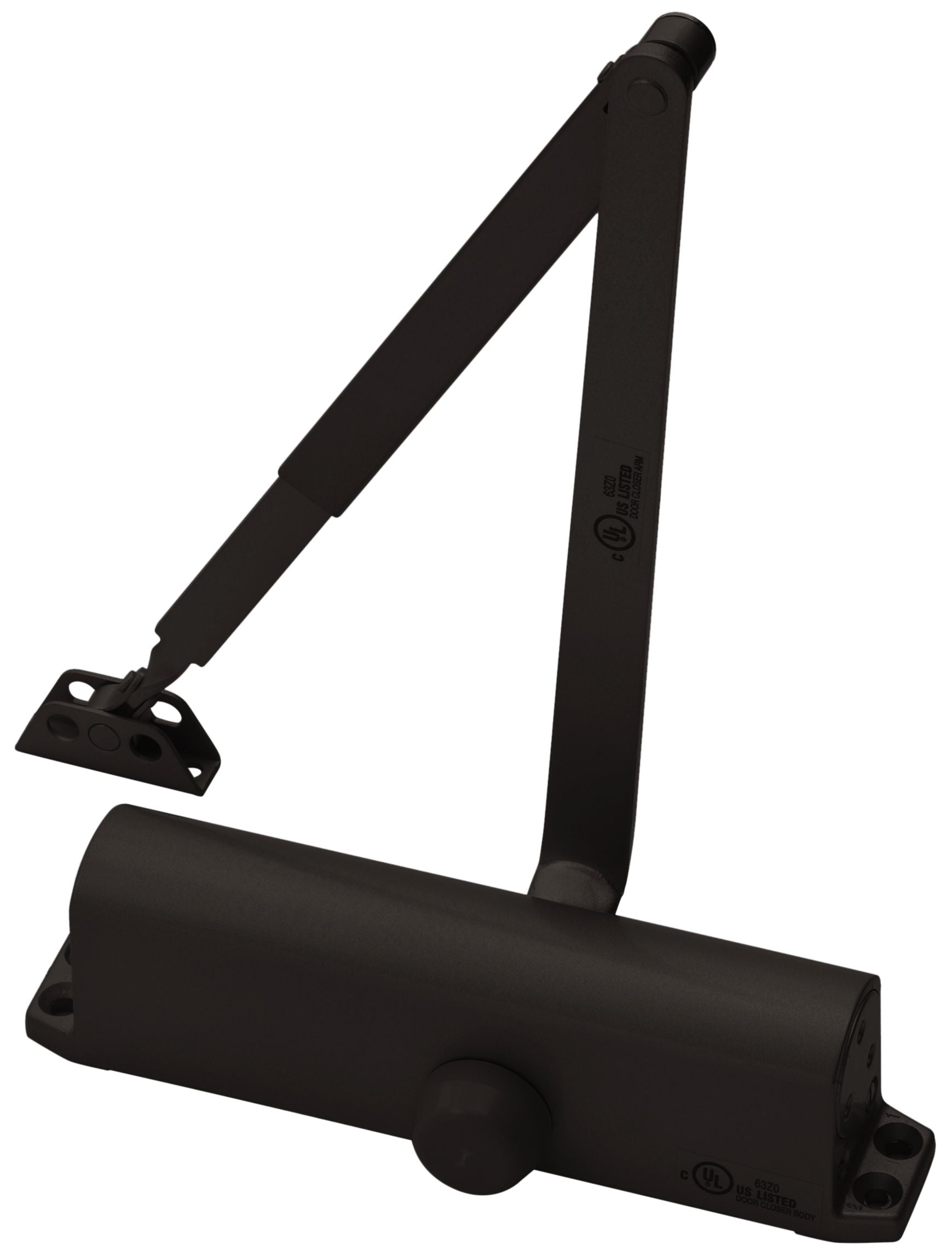 ASSA Abloy Accentra 1101BF690 Multi Size Non Hold Open Door Closer 690 Painted Dark Bronze Finish Main image