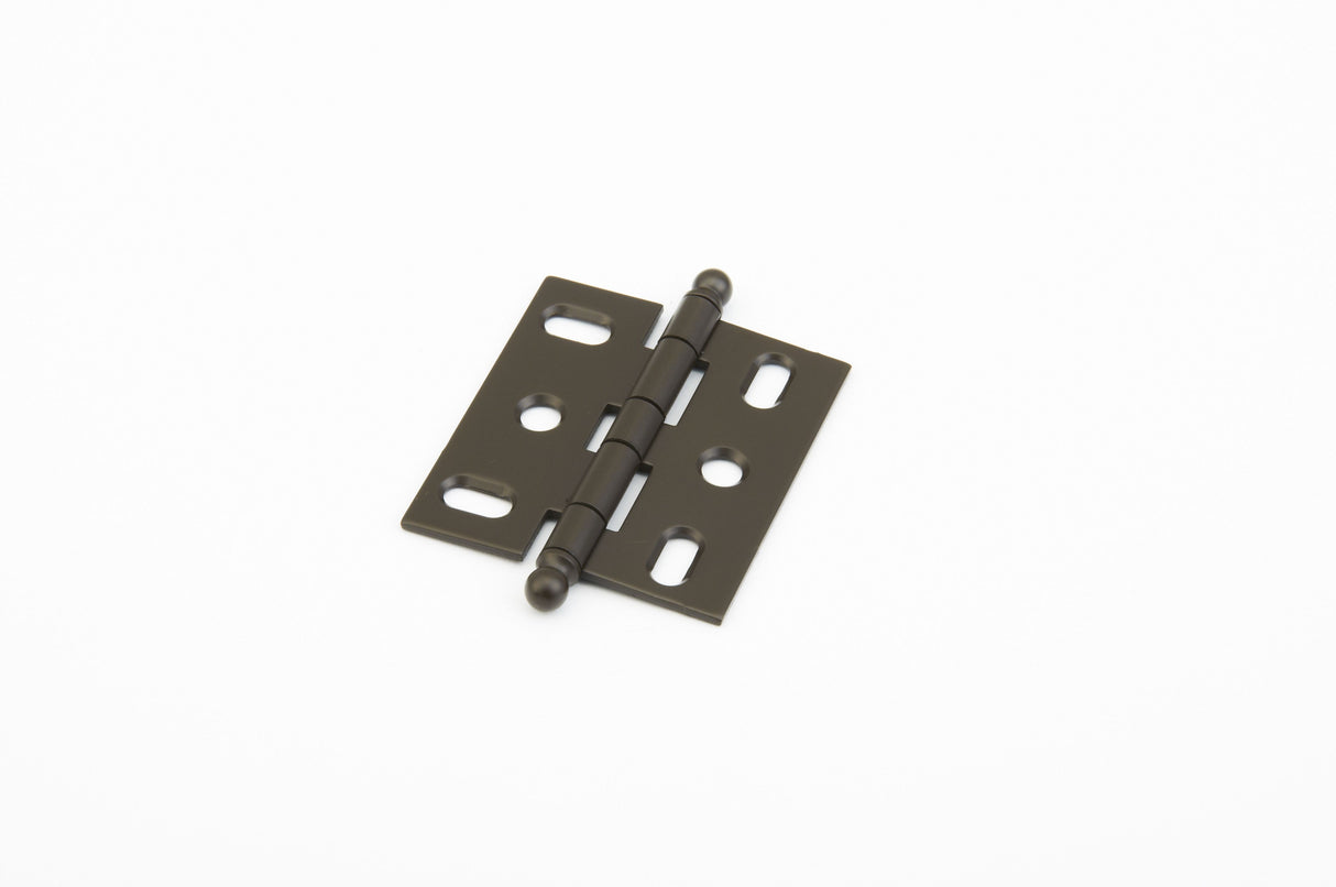 Schaub 1111B-10B Ball Tip Mortise Cabinet Hinge Oil Rubbed Bronze Finish