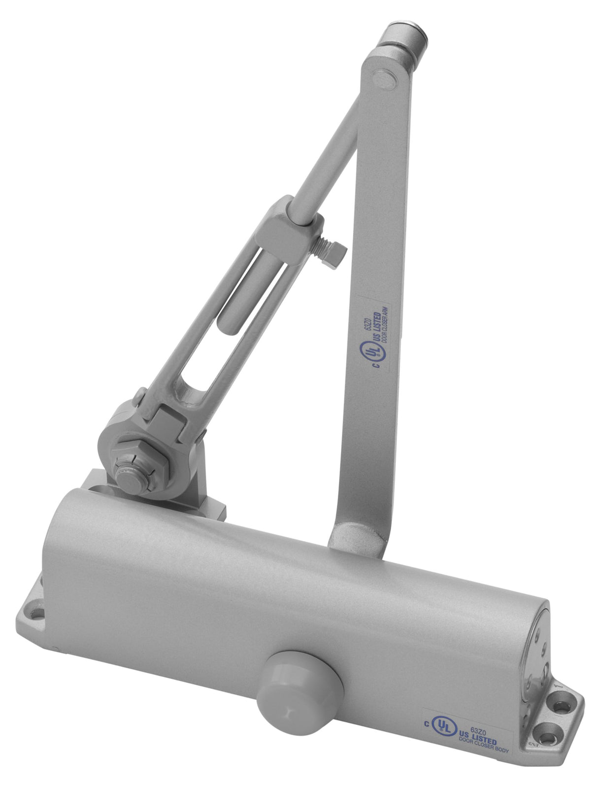 ASSA Abloy Accentra 1111BF689 Multi Size Hold Open Door Closer 689 Aluminum Finish