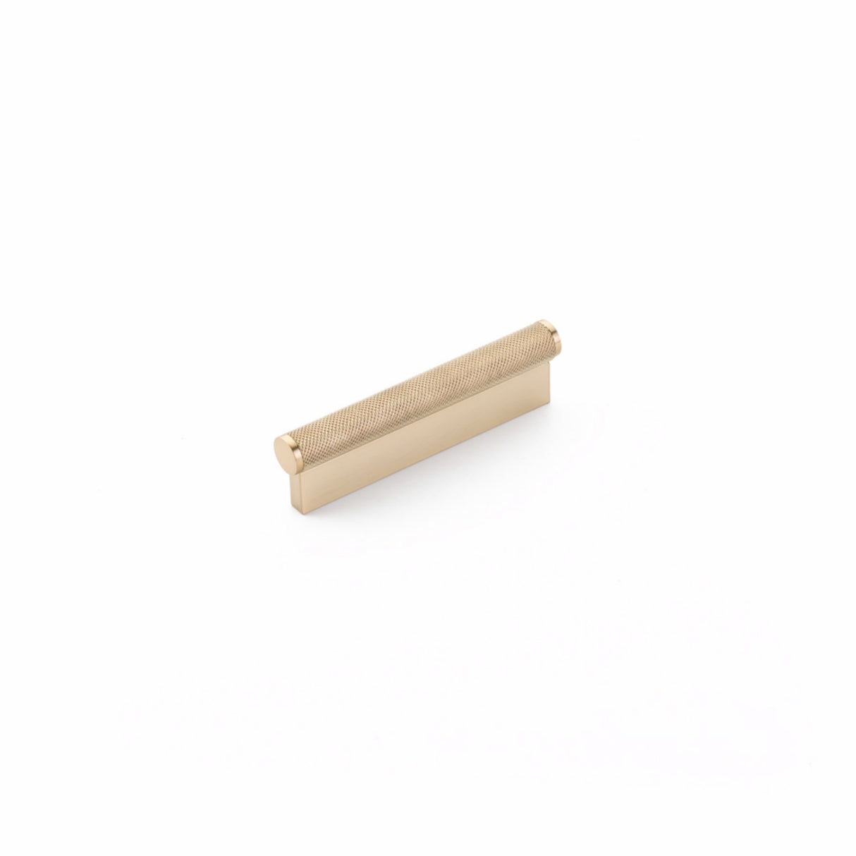 Schaub 1201-SSB 4" Center to Center Modo Cabinet Pull Signature Satin Brass Finish