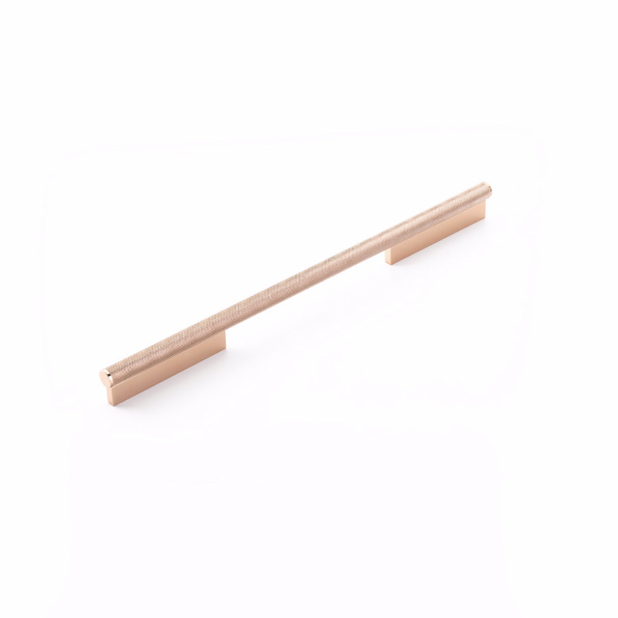Schaub 1204-PRG 12" Center to Center Modo Cabinet Pull Polished Rose Gold Finish