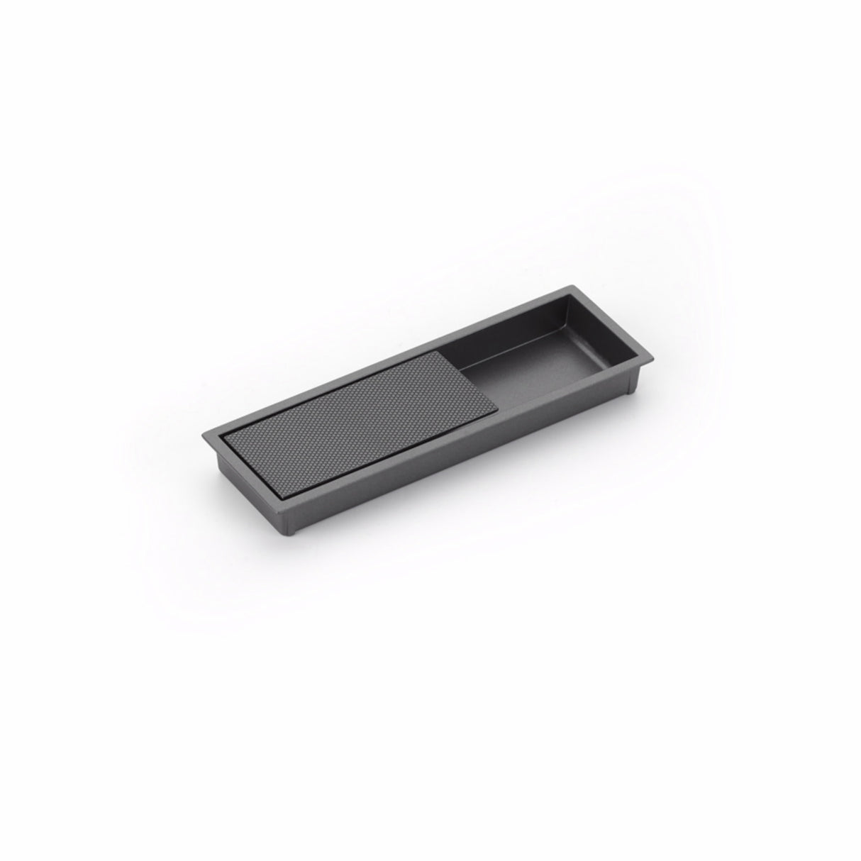 Schaub 1206-GM 2" x 6-1/4" Modo Recessed Pull Gun Metal Finish
