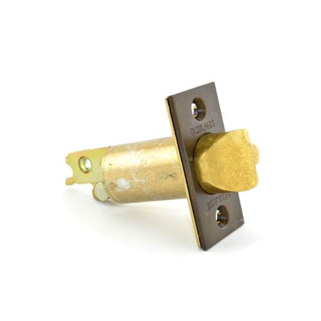 Schlage Commercial 12100613 B250 Series Square Corner Dead Latch with 2-3/8" Backset Oil Rubbed Bronze Finish Main image