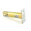 Schlage Commercial 12632626 B600 Series Square Corner Deadbolt with 3-3/4" Backset and 1-1/8" Face Satin Chrome Finish