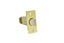 Weslock 12720X4-SL Dual Option Adjustable Spring Latch Satin Brass Finish