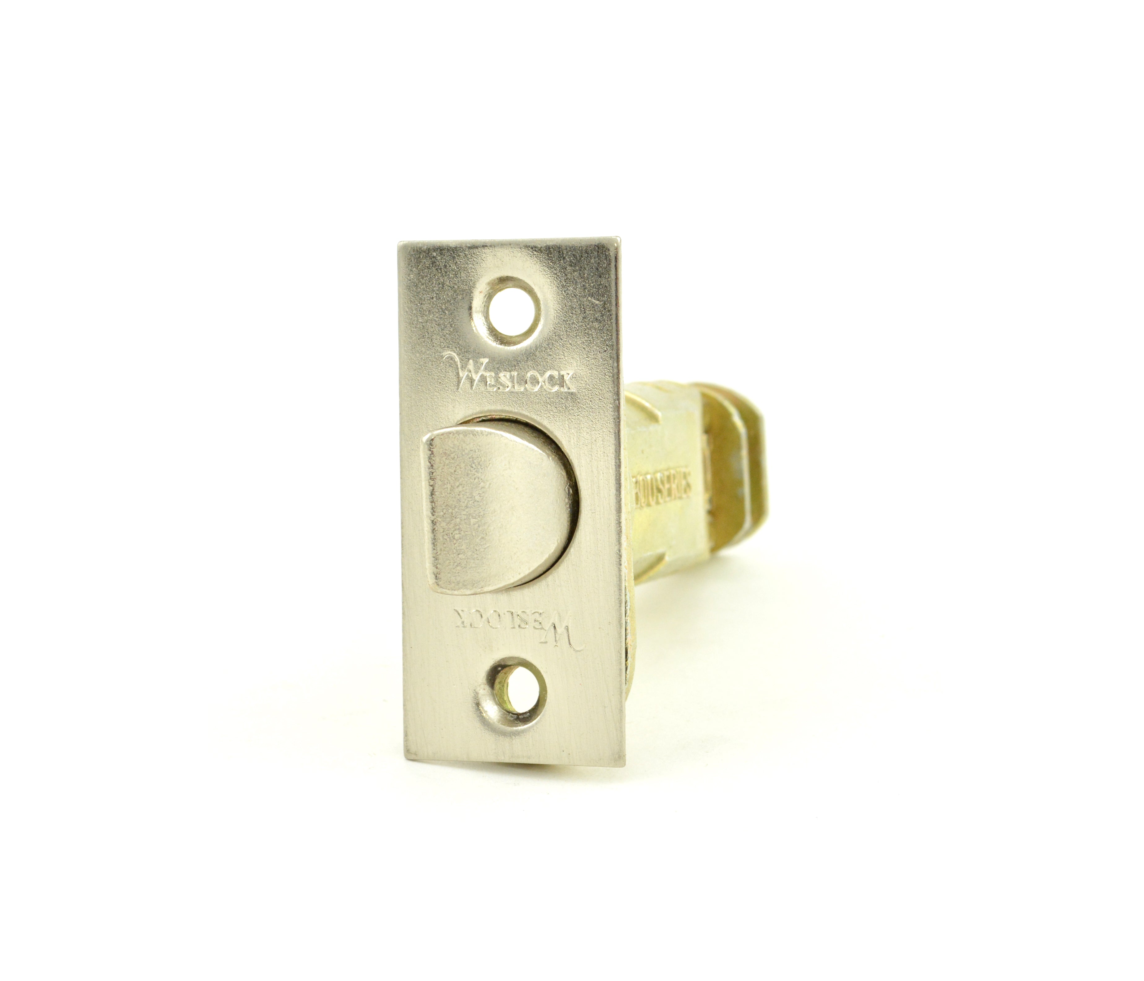 Weslock 12720XD-SL Dual Option Adjustable Spring Latch Satin Chrome Finish Main image