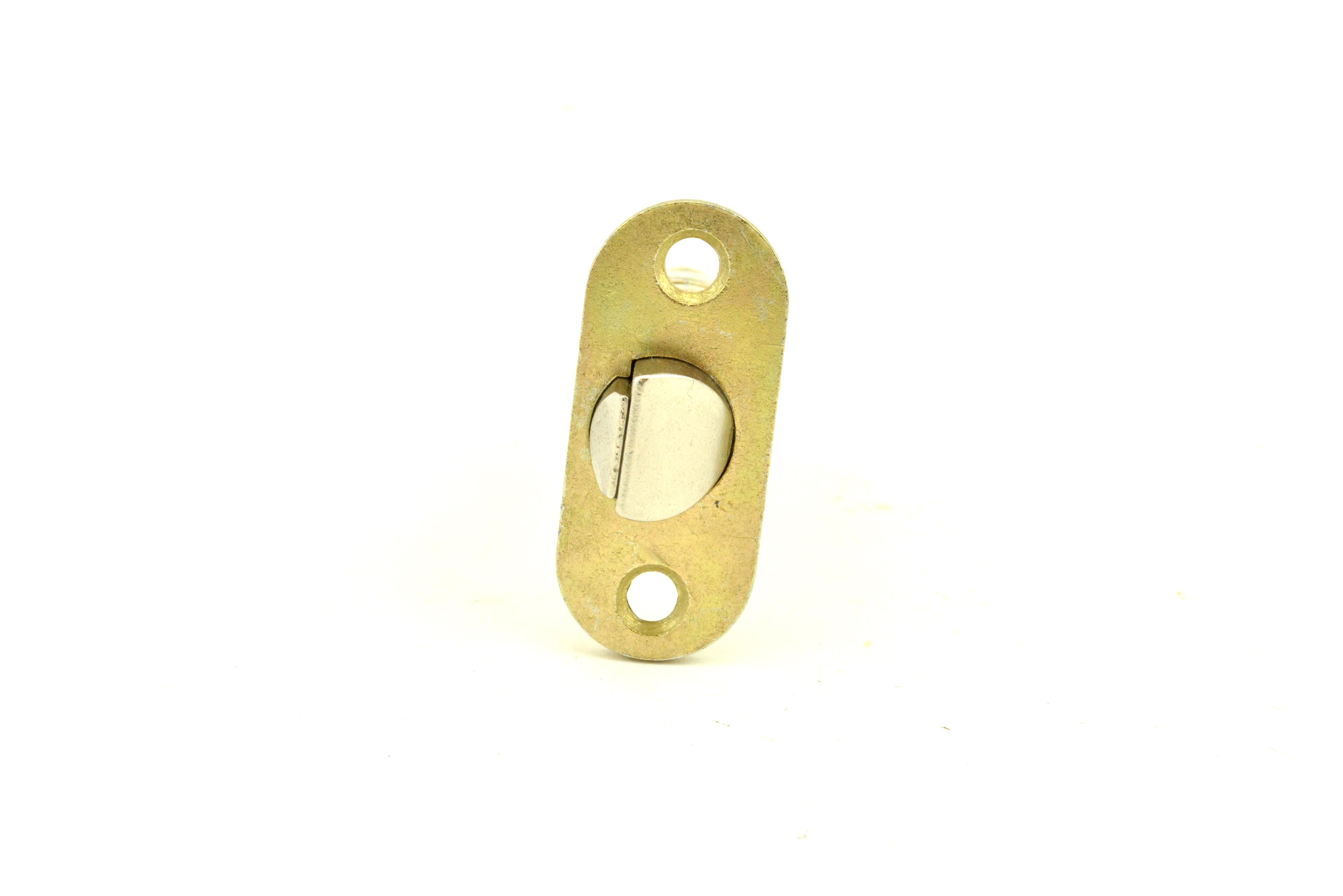 Weslock 12721X4-SL Dual Option Adjustable Dead Latch Satin Brass Finish Main image