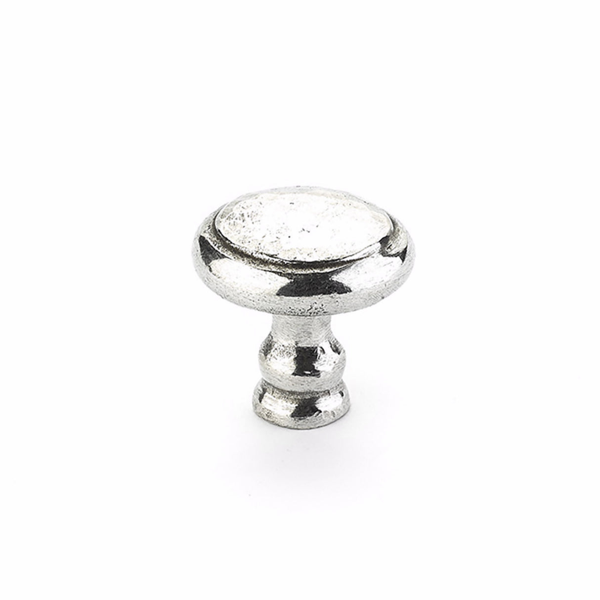 Schaub 131-N 1-1/2" Round Artifex Cabinet Knob Natural Finish