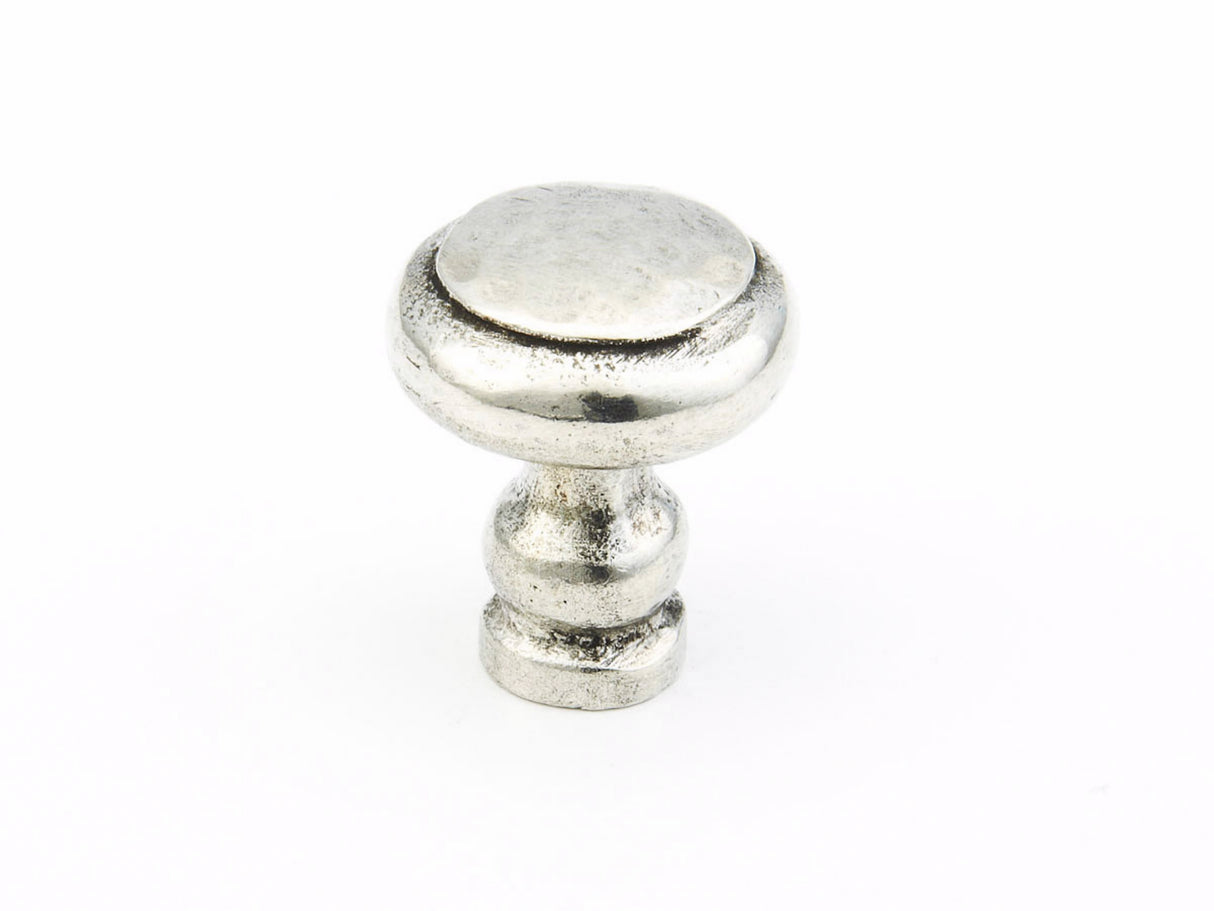 Schaub 132-N 1-1/8" Round Artifex Cabinet Knob Natural Finish
