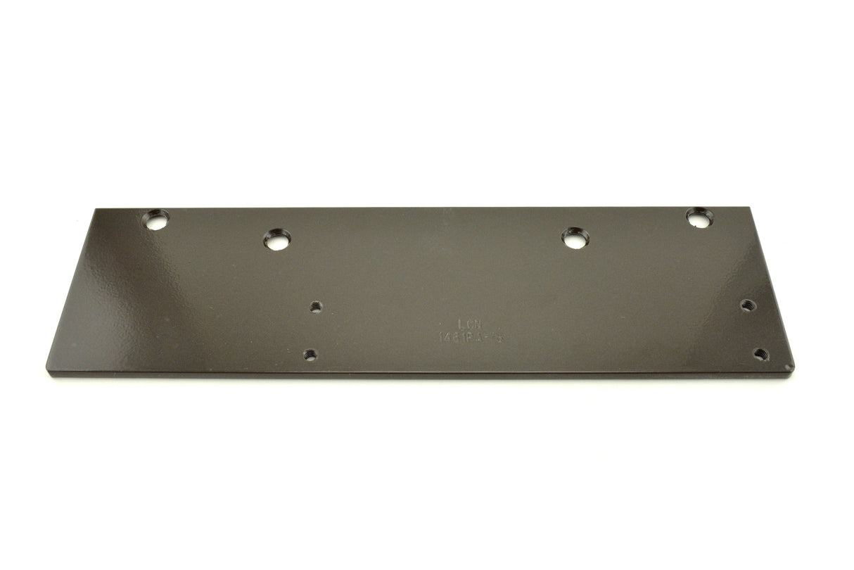 LCN 146018PADKBRZ Parallel Arm Drop Plate 695 Dark Bronze Finish