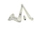 LCN 14603049CNSAL Cush Hold Open Arm 689 Aluminum Finish
