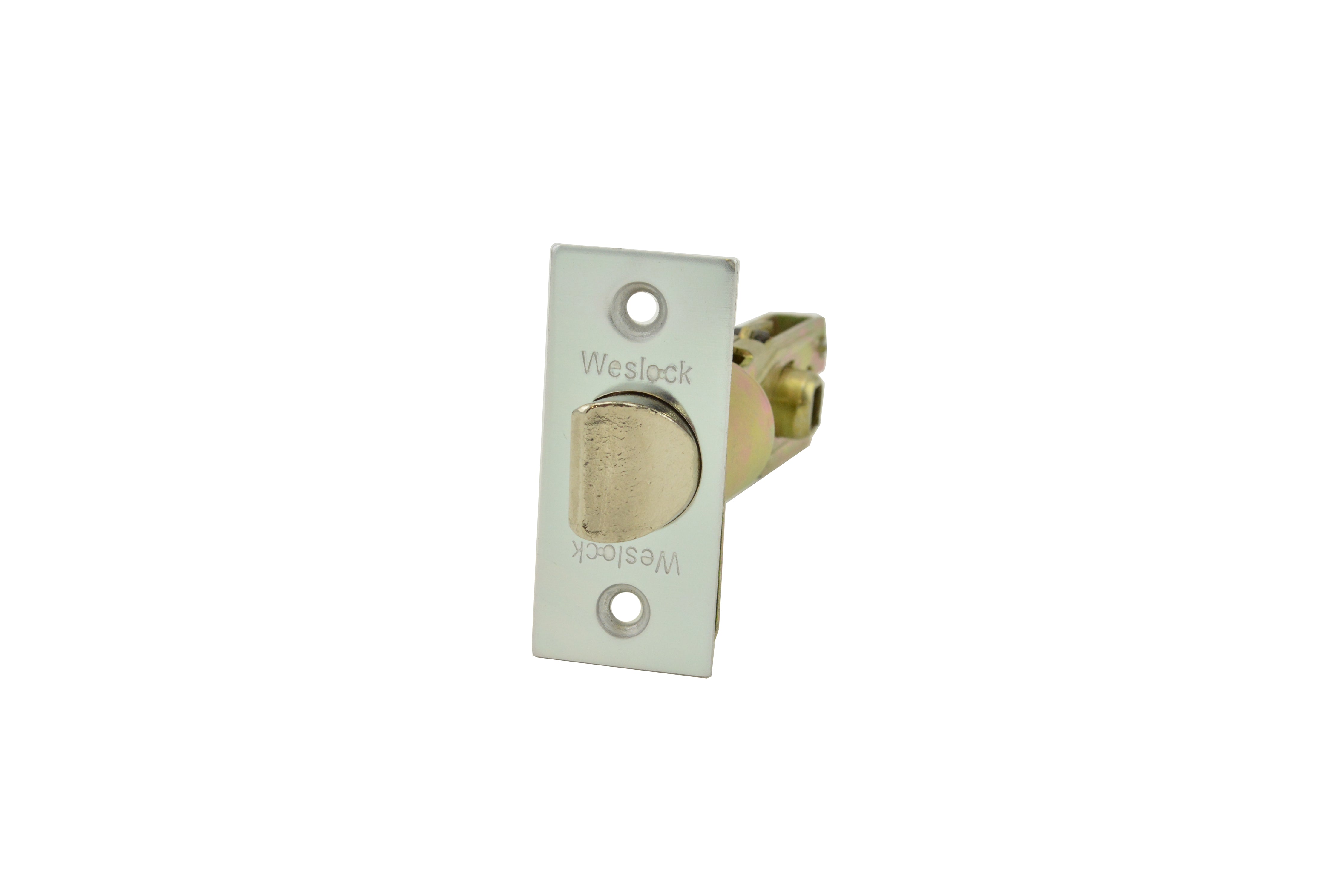 Weslock 14652XD-SL Dual Options 2-3/8" Spring Latch for Interconnected Satin Chrome Finish Main image