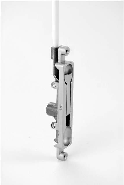 Don-Jo 1550SL 1/8" Offset Aluminum Door Flush Bolt Silver Coated Finish