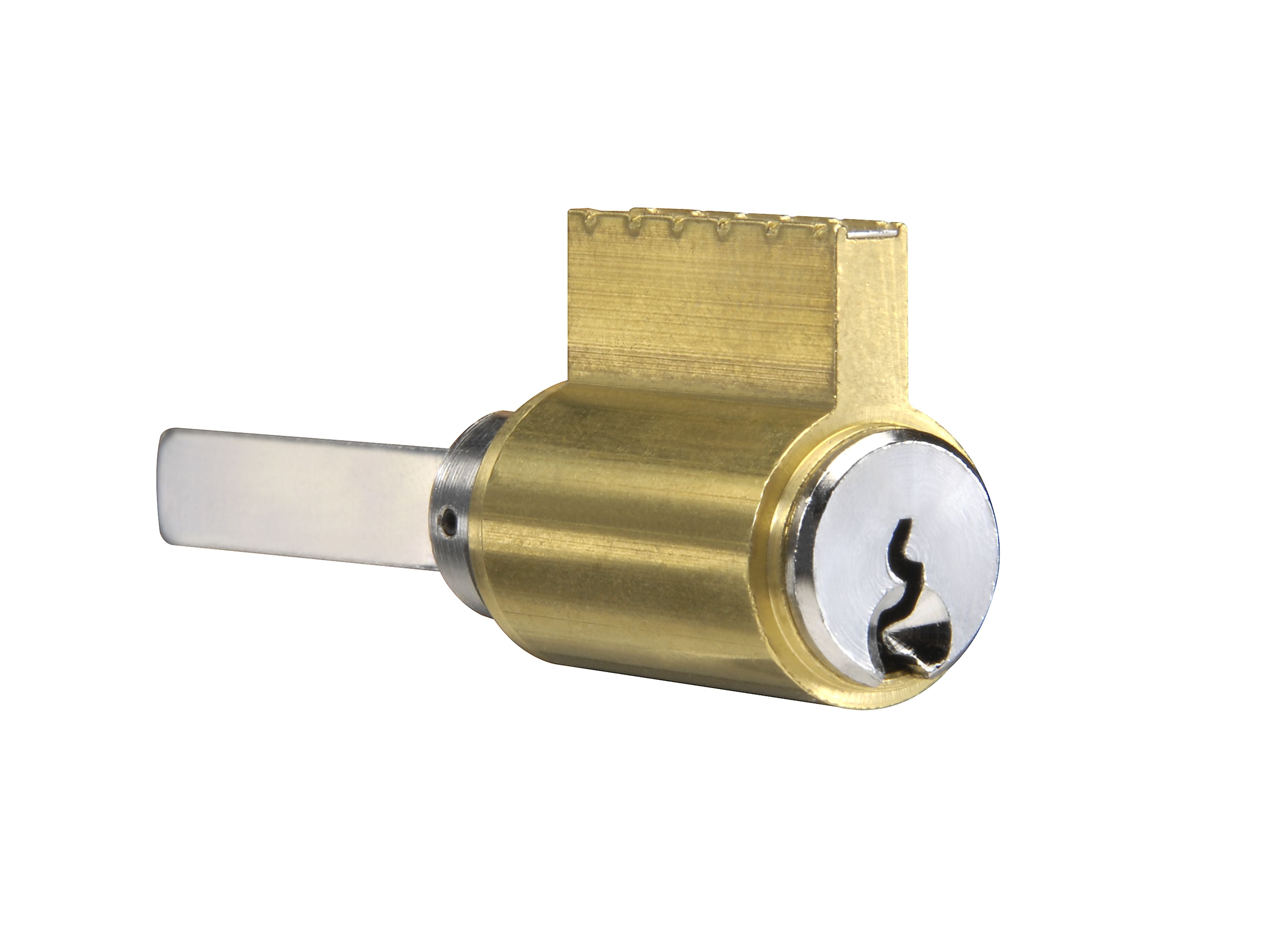 ASSA Abloy Accentra 1802GC626 6 Pin Single Section GC Keyway Cylinder for Key in Levers (AU5400LN) US26D (626) Satin Chrome Finish Main image