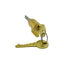 ASSA Abloy Accentra 1802GH626 6 Pin Single Section GH Keyway Cylinder for Key in Levers (AU5400LN) US26D (626) Satin Chrome Finish