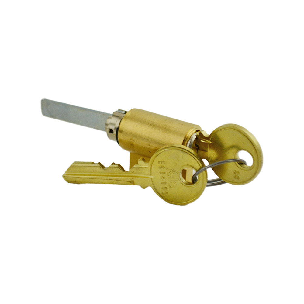 ASSA Abloy Accentra 1802SC626 6 Pin Single Section Accentra SC Keyway Cylinder for Key in Levers (AU5400LN) US26D (626) Satin Chrome Finish Main image