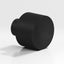 Colonial Bronze 185M19 185 Series 1-1/4" Diameter Cabinet Knob Matte Black Finish