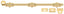 Deltana 18SB003 18" Surface Bolt; Heavy Duty; Lifetime Brass Finish