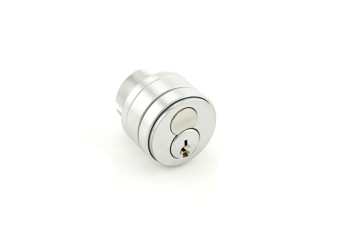 Schlage Commercial 20062C626 Conventional Core Mortise Cylinder C Keyway with Compression Ring; Spring; and 3/16" and 3/8" Blocking Rings with Adams Rite Cam Satin Chrome Finish