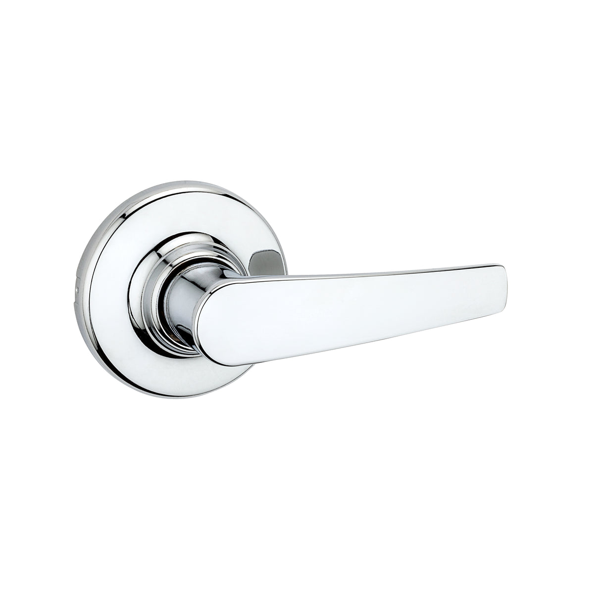 Kwikset 200DL-26 Delta Lever Passage Door Lock with 6AL Latch and RCS Strike Bright Chrome Finish