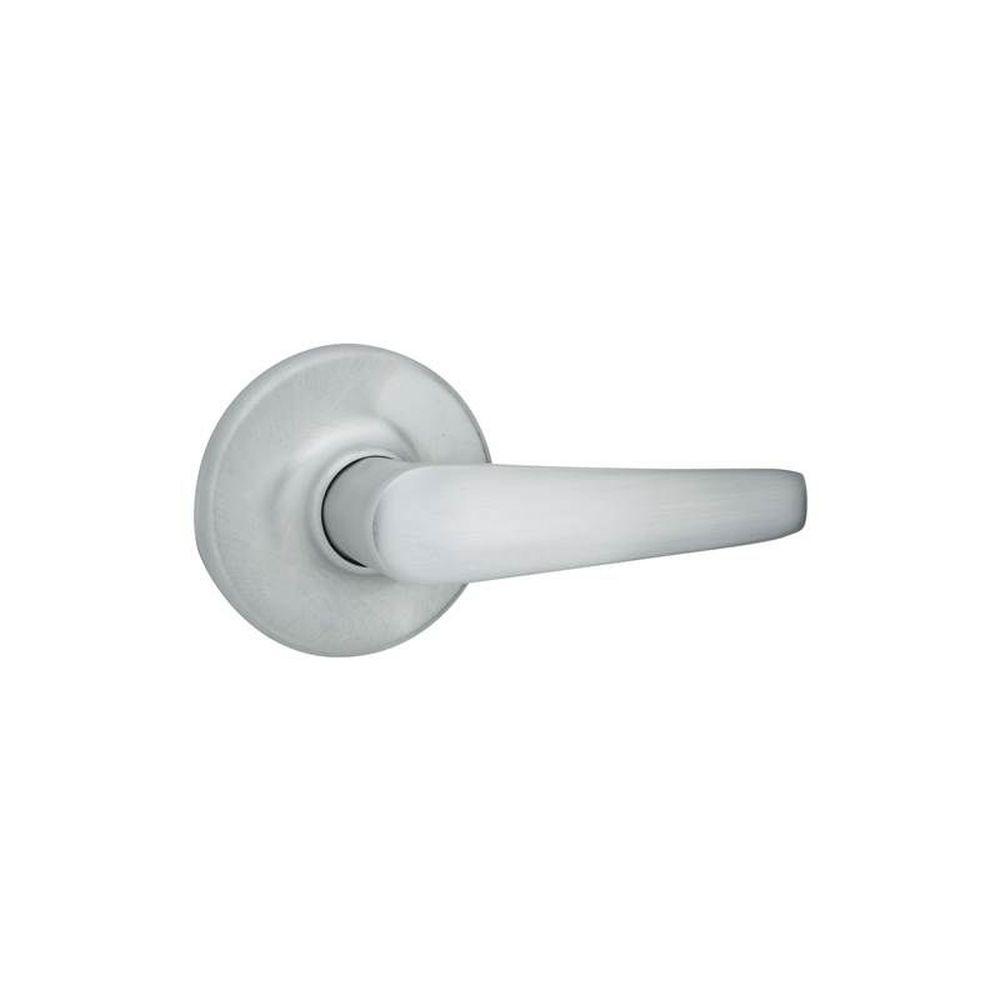 Kwikset 200DL-26D Delta Lever Passage Door Lock with 6AL Latch and RCS Strike Satin Chrome Finish