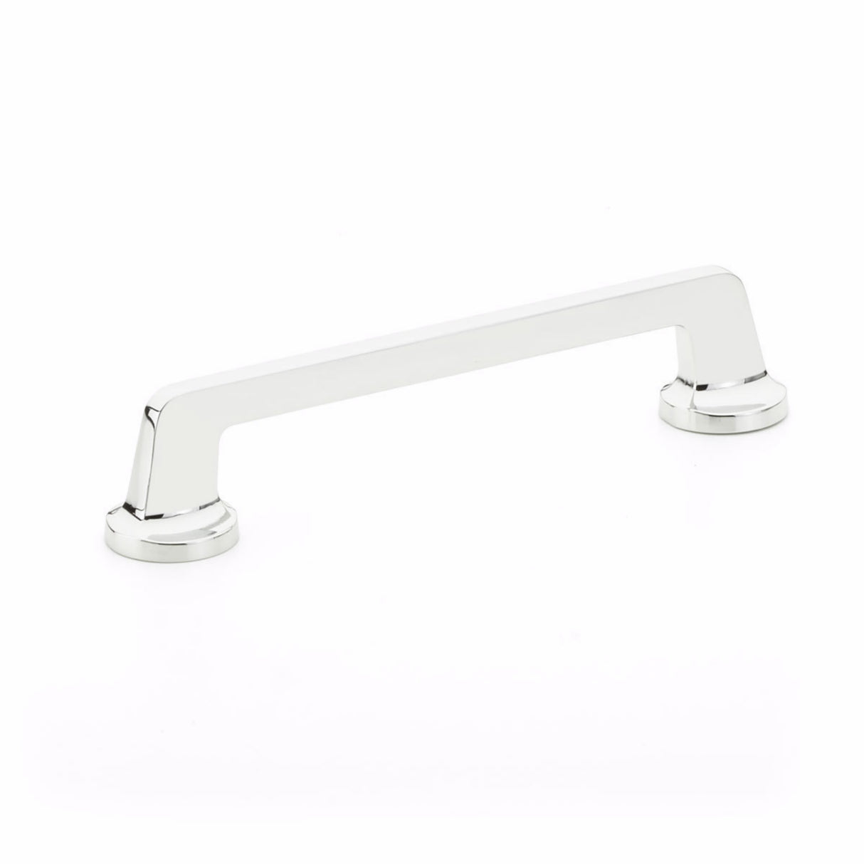 Schaub 202-26 6" Center to Center Northport Flat Cabinet Pull Polished Chrome Finish