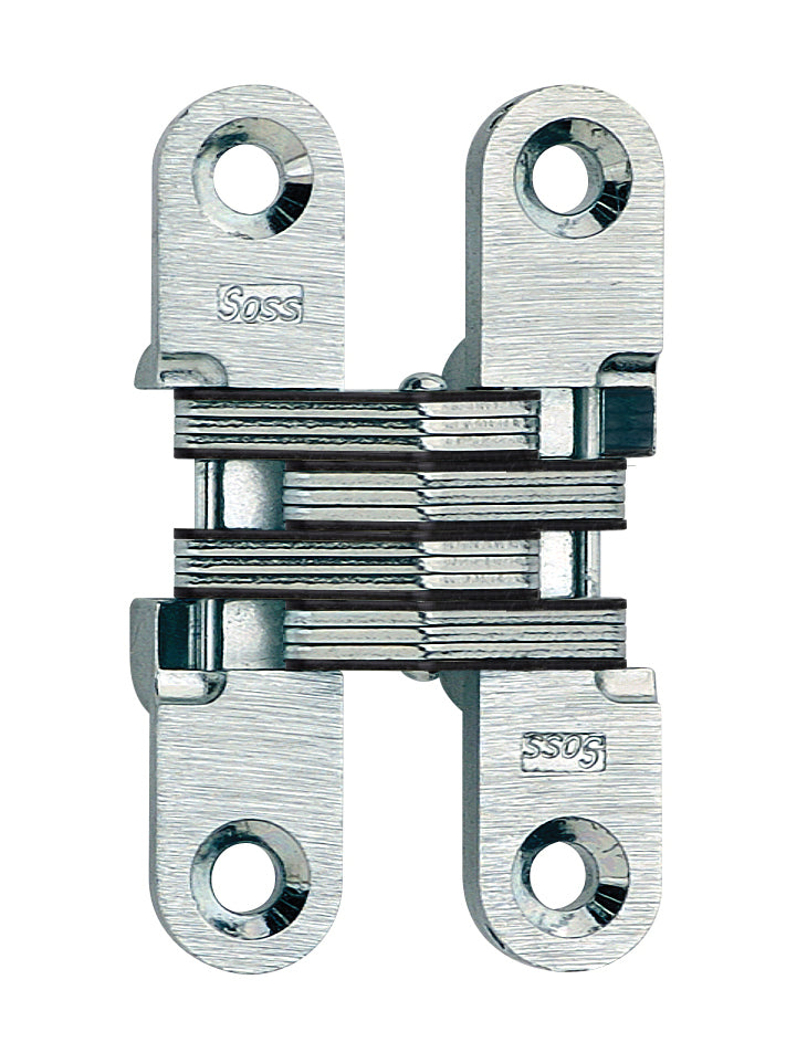 Soss 204CUS10BL 1/2" x 2-3/8" Light Duty Invisible Hinge for 3/4" Doors Lacquered Oil Rubbed Bronze Finish