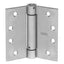 Best Hinges 2060R426D 4" x 4" Spring Hinge # 422106 Satin Chrome Finish