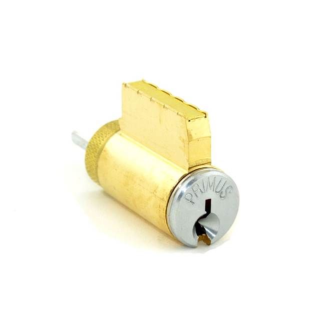 Schlage Commercial 20745C626LKB Primus B662 Cylinder C Keyway for 1-3/8" to 2" Door Less Key Blank Satin Chrome Finish TND # P01805