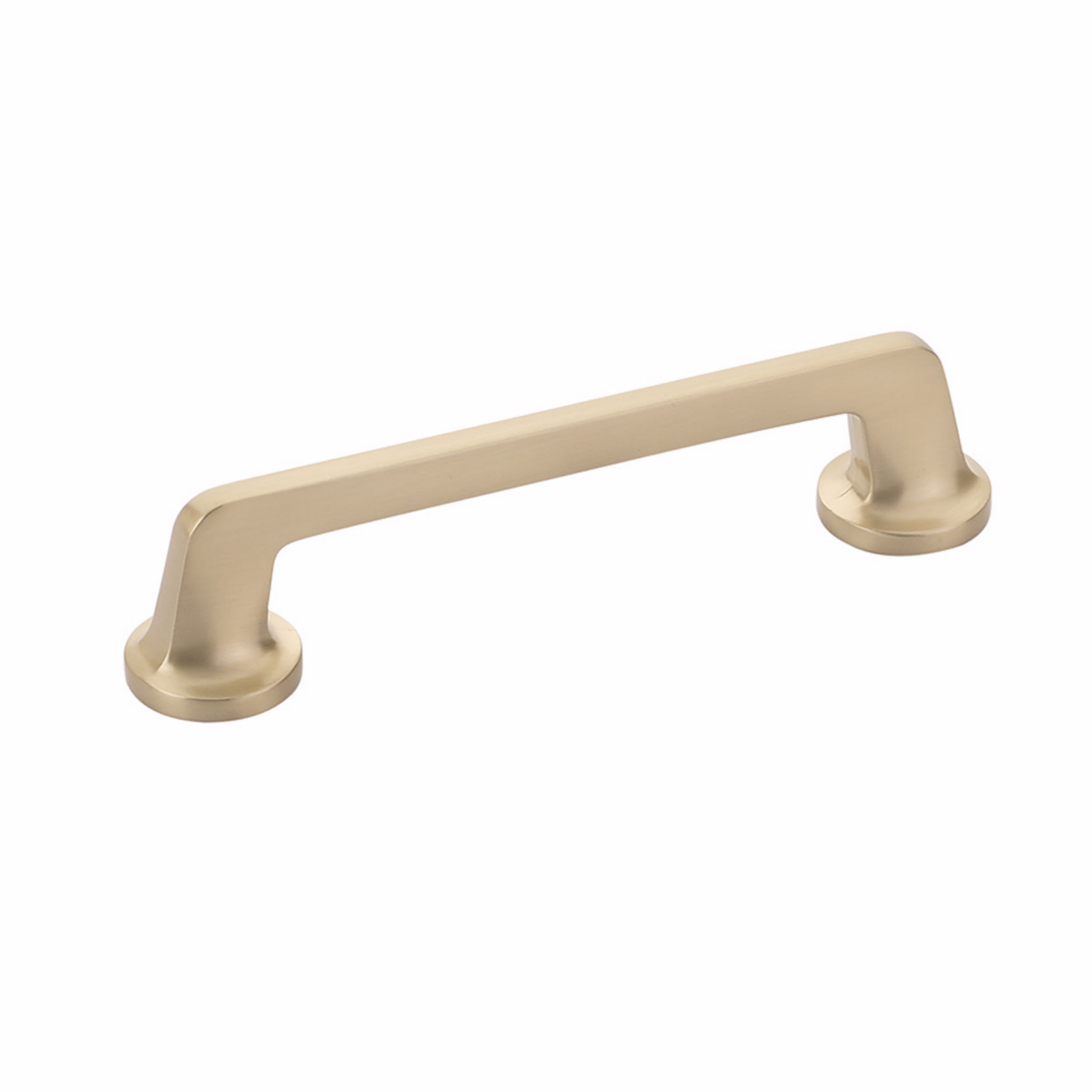 Schaub 212-SSB 5" Center to Center Northport Round Cabinet Pull Signature Satin Brass Finish Main image