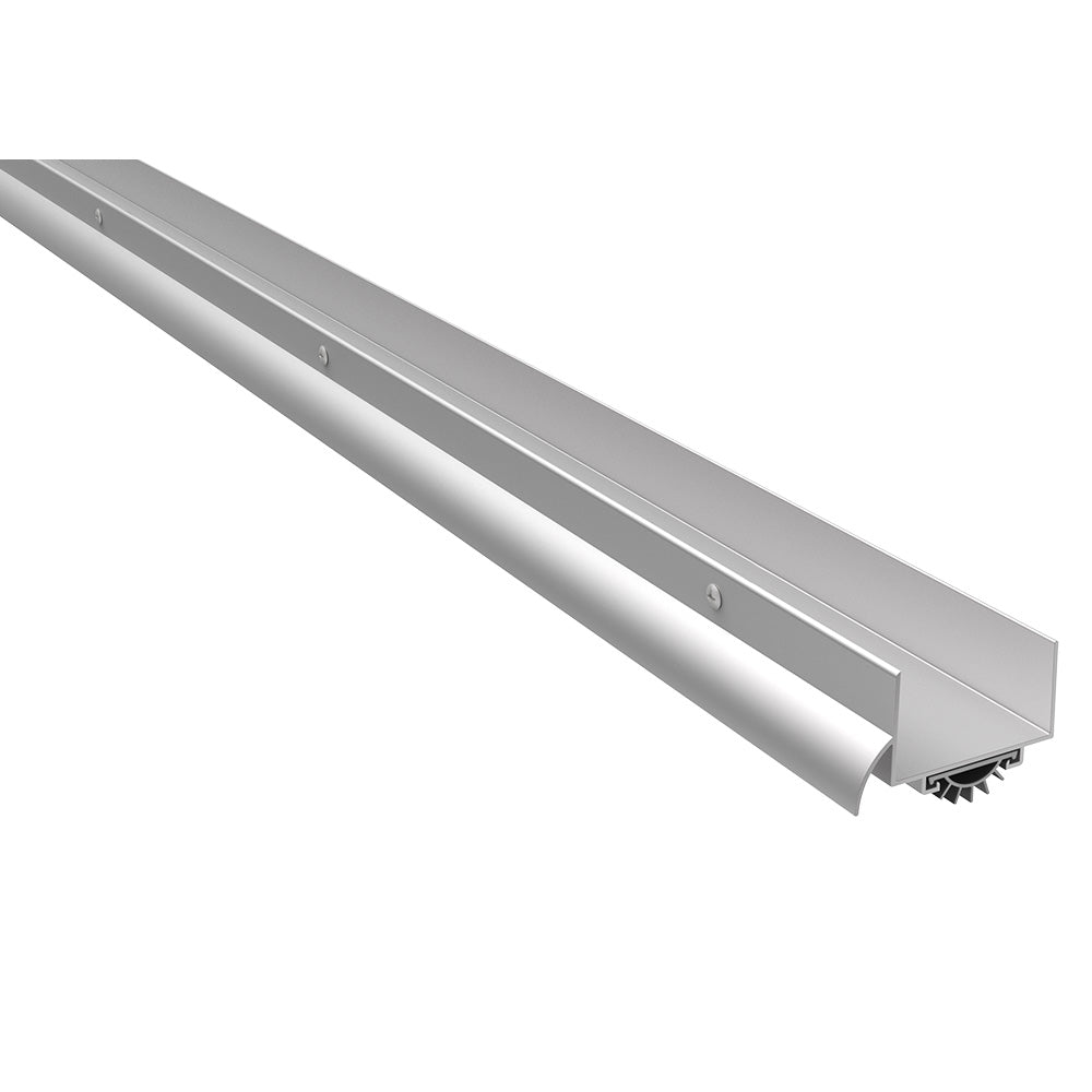 Pemko 216AV48 48" (4') Door Shoe with Vinyl Mill Finish Aluminum Finish