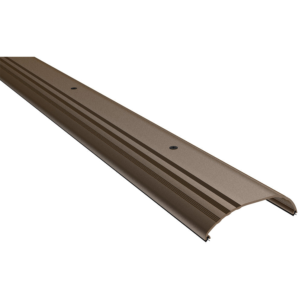 Pemko 219D36 36" (3') x 4" x 1" Residential Saddle Threshold Mill Finish Dark Bronze Finish
