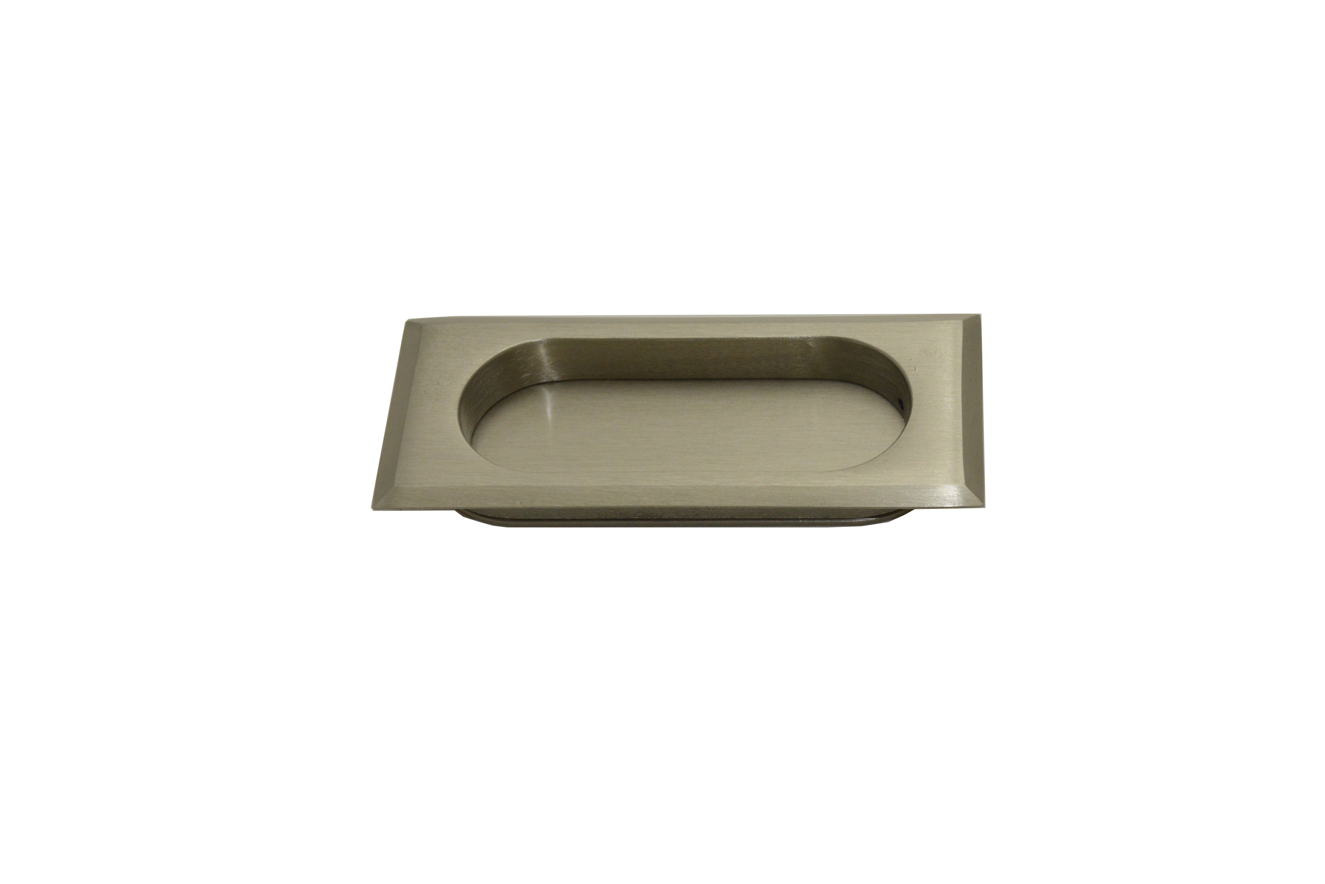 Emtek 2201US15 Rectangular Flush Pull Satin Nickel Finish Main image